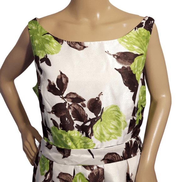 Jessica Howard Plus Size 16 Retro Floral Formal Dress - Picture 2 of 7